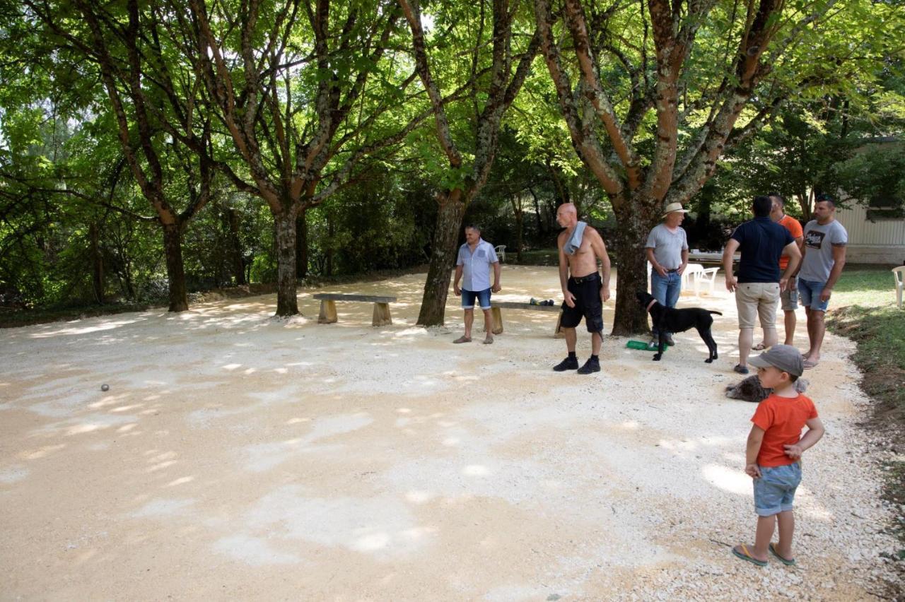 Camping Nature Le Valenty Mobil-Home-Dordogne Panoramique Clim Piscine Soturac Buitenkant foto