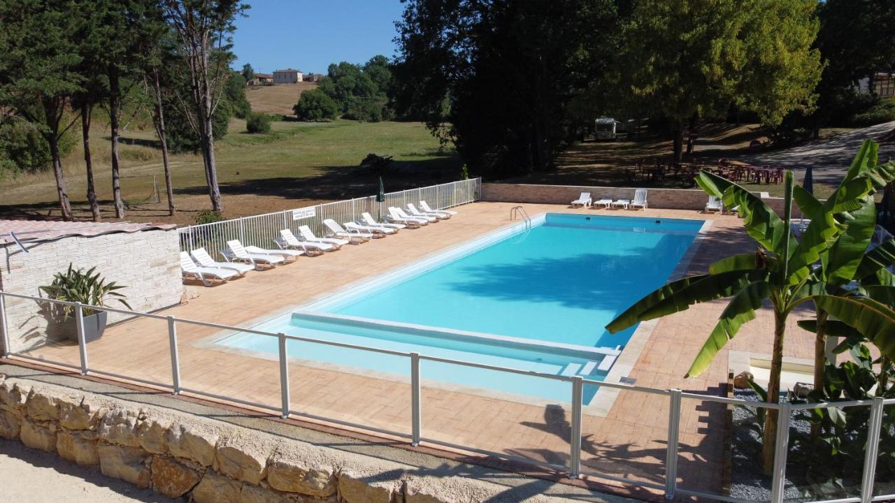 Camping Nature Le Valenty Mobil-Home-Dordogne Panoramique Clim Piscine Soturac Buitenkant foto