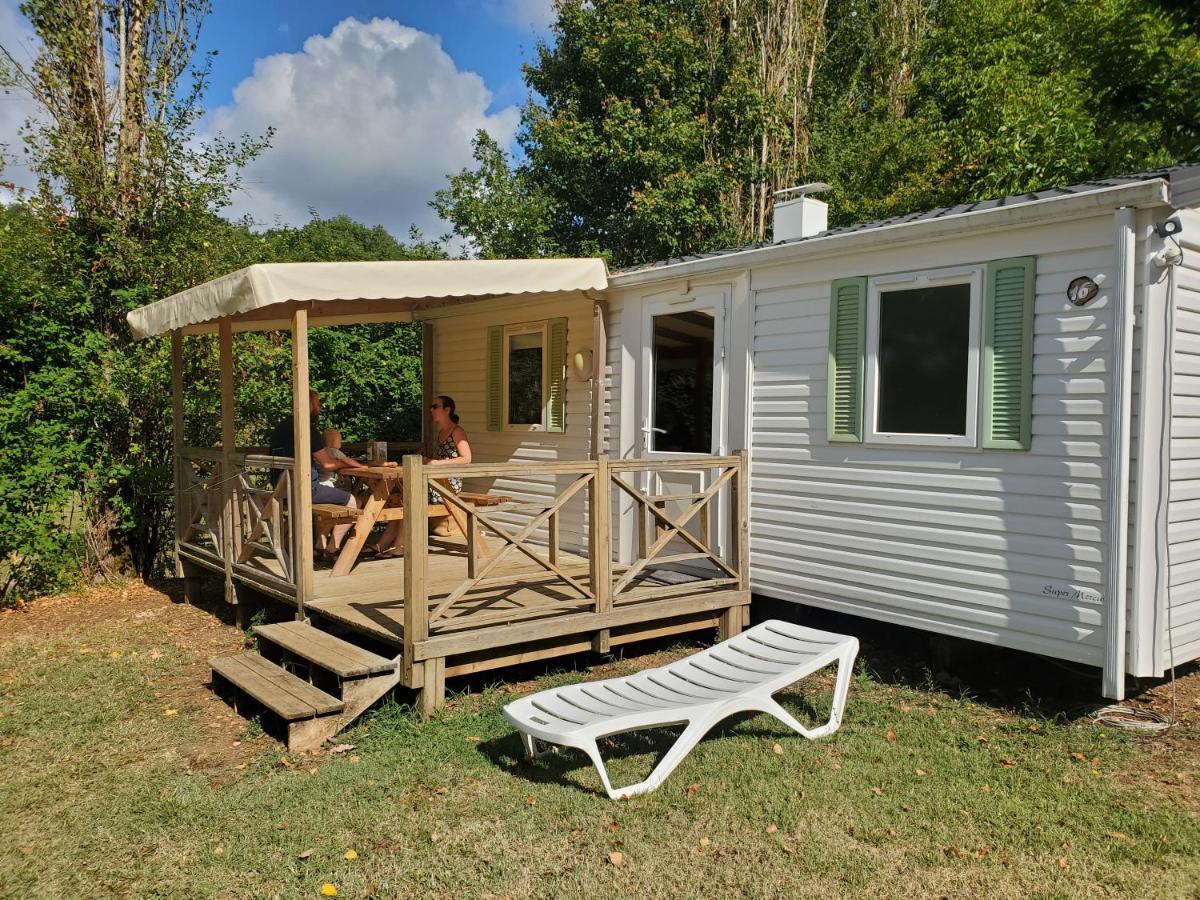 Camping Nature Le Valenty Mobil-Home-Dordogne Panoramique Clim Piscine Soturac Buitenkant foto