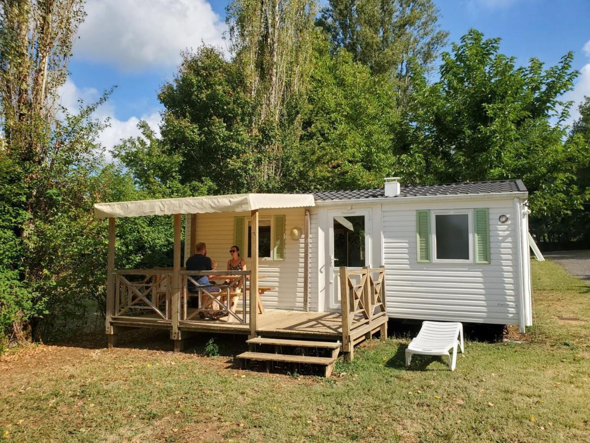 Camping Nature Le Valenty Mobil-Home-Dordogne Panoramique Clim Piscine Soturac Buitenkant foto