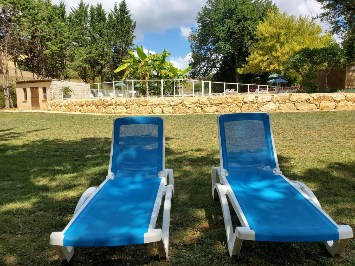 Camping Nature Le Valenty Mobil-Home-Dordogne Panoramique Clim Piscine Soturac Buitenkant foto