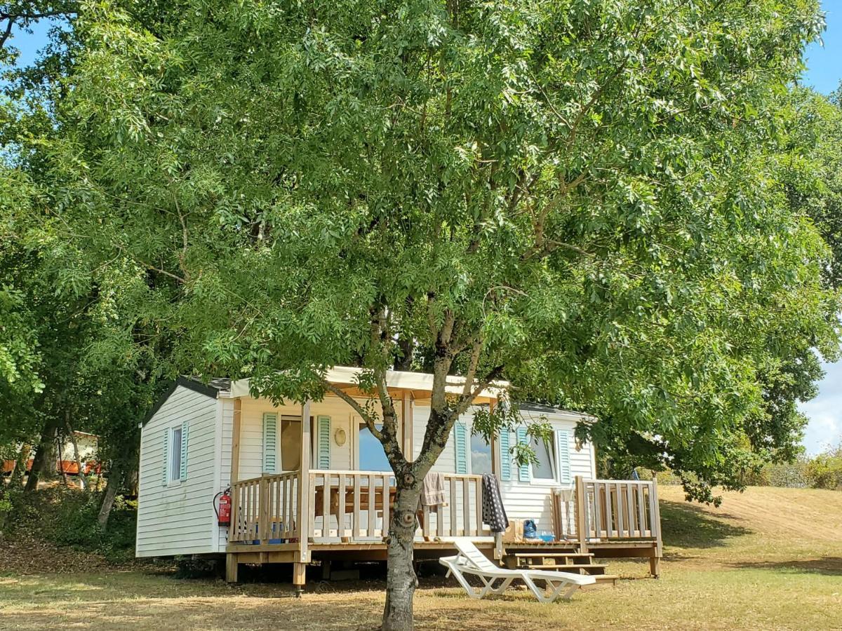Camping Nature Le Valenty Mobil-Home-Dordogne Panoramique Clim Piscine Soturac Buitenkant foto