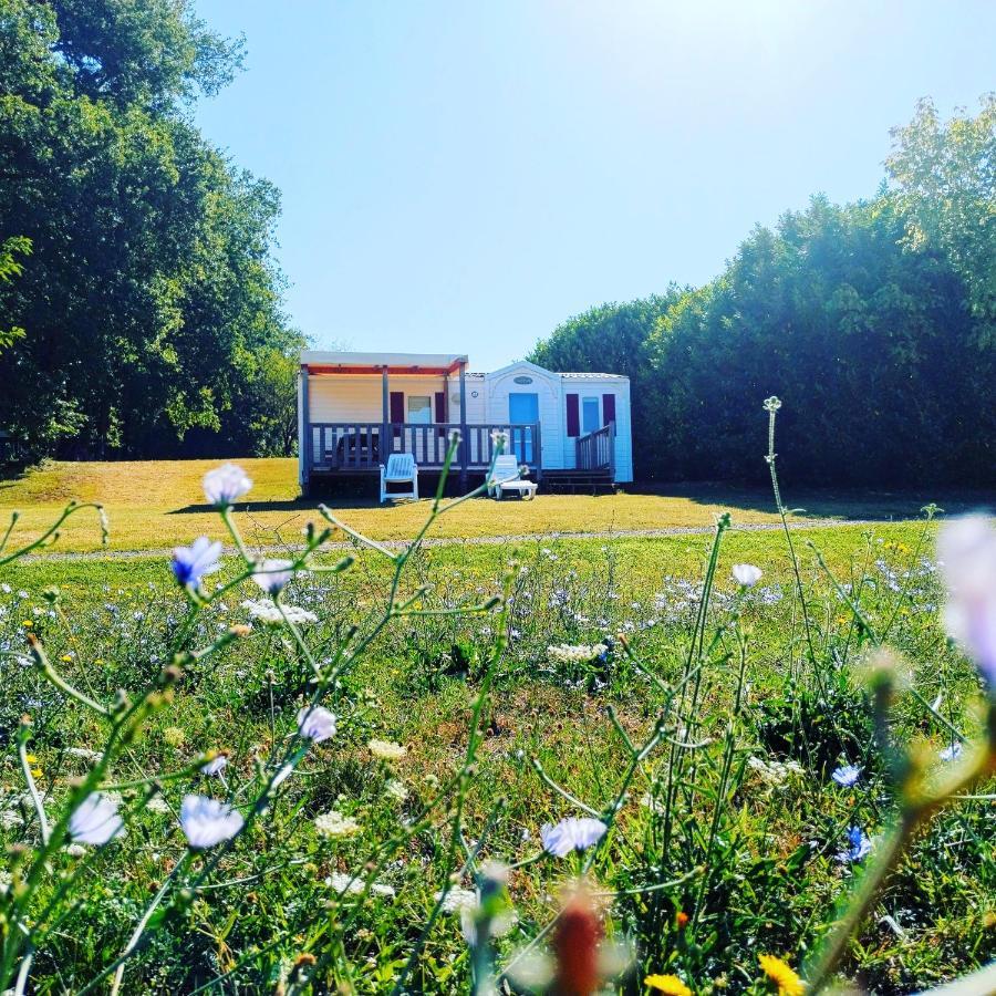Camping Nature Le Valenty Mobil-Home-Dordogne Panoramique Clim Piscine Soturac Buitenkant foto