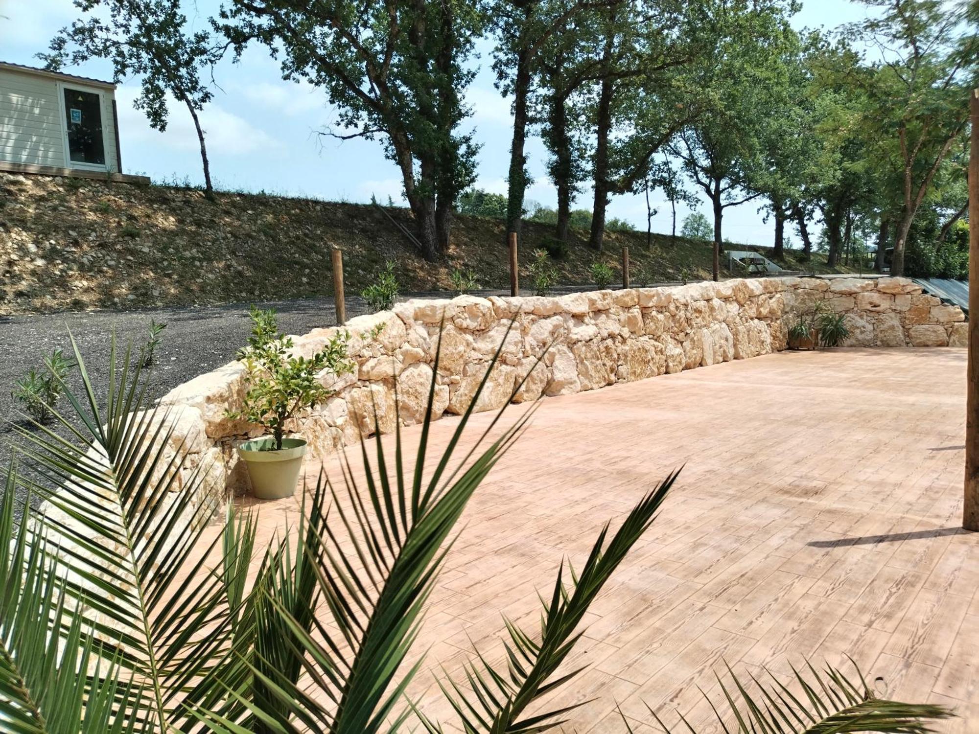 Camping Nature Le Valenty Mobil-Home-Dordogne Panoramique Clim Piscine Soturac Buitenkant foto
