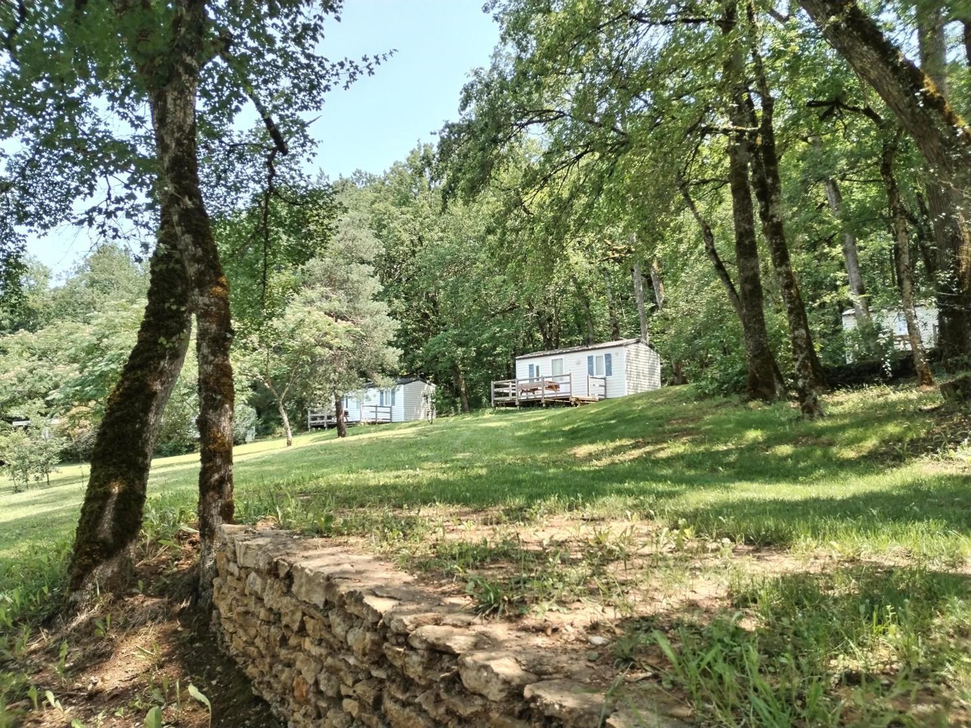 Camping Nature Le Valenty Mobil-Home-Dordogne Panoramique Clim Piscine Soturac Buitenkant foto