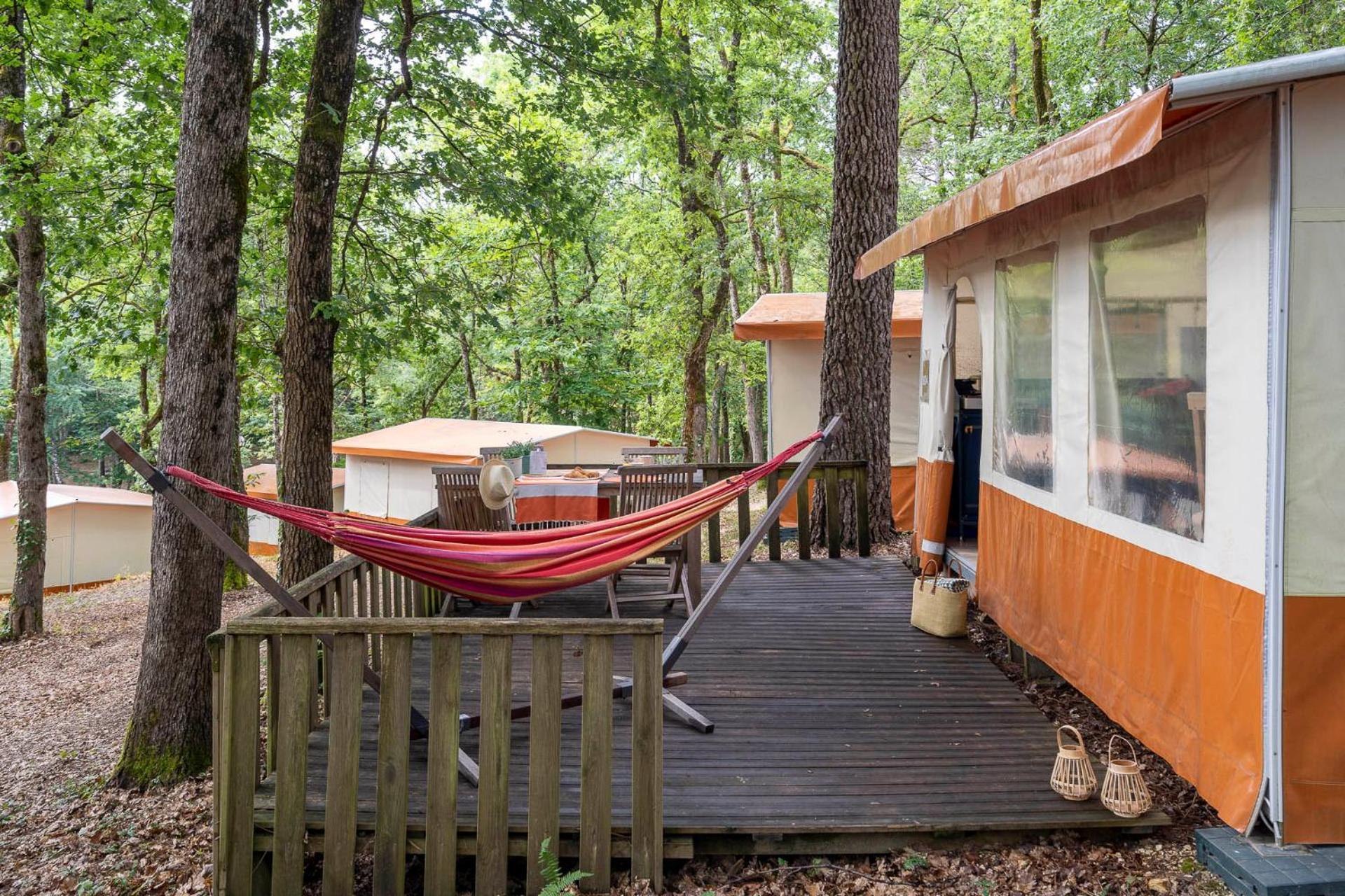 Camping Nature Le Valenty Mobil-Home-Dordogne Panoramique Clim Piscine Soturac Buitenkant foto