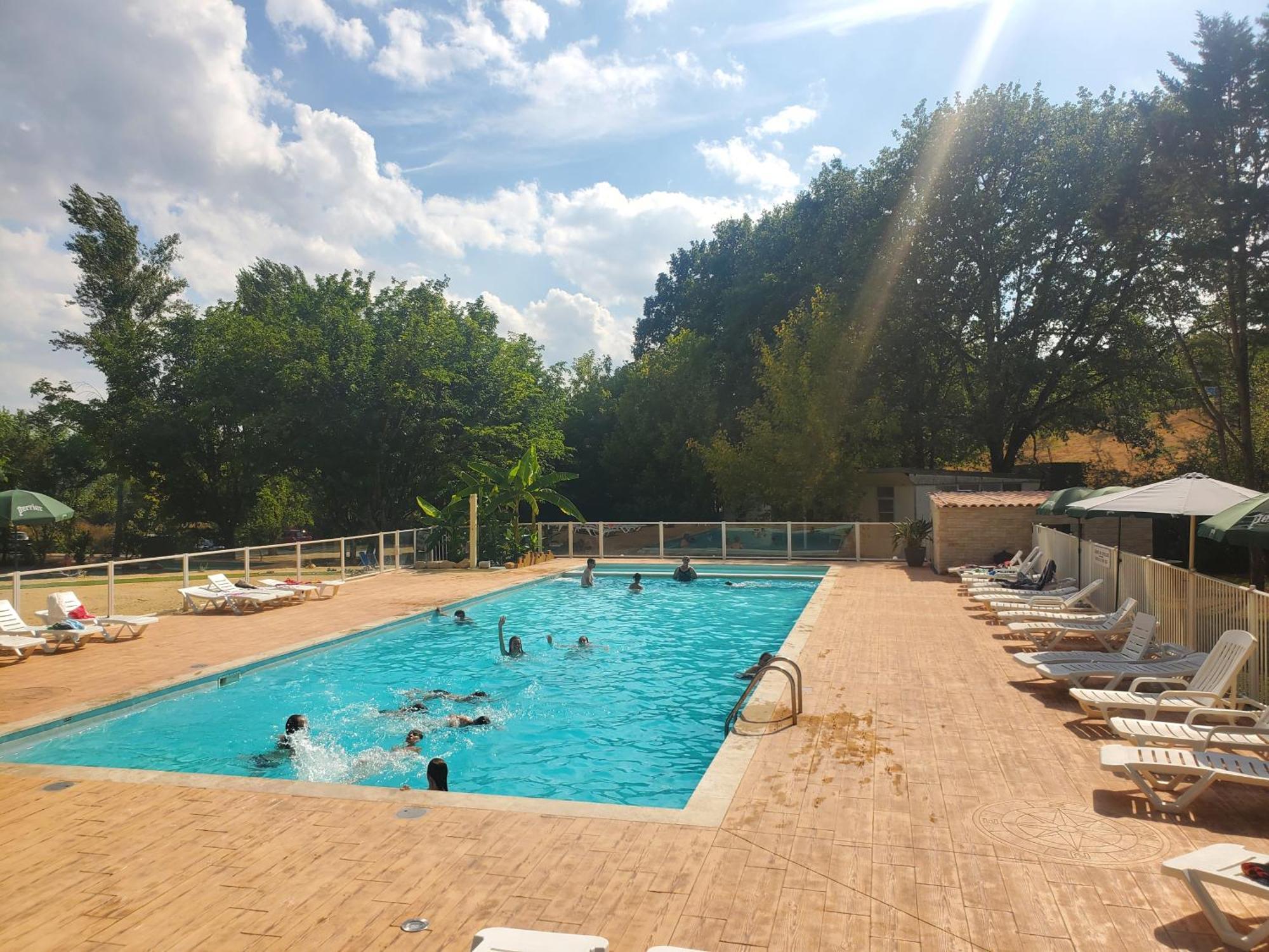 Camping Nature Le Valenty Mobil-Home-Dordogne Panoramique Clim Piscine Soturac Buitenkant foto