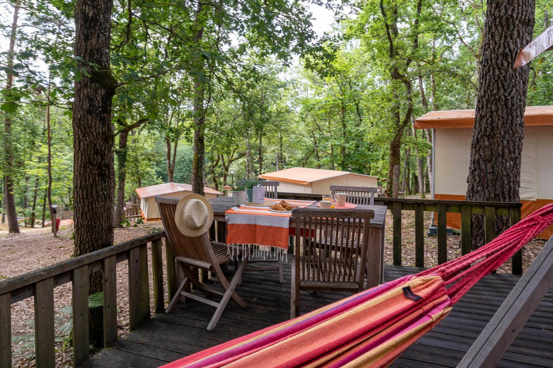 Camping Nature Le Valenty Mobil-Home-Dordogne Panoramique Clim Piscine Soturac Buitenkant foto